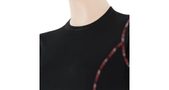 MERINO AIR women's T-shirt neck sleeve black