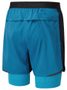 M TECH REVIVE 5 TWIN SHORT, blu/cyan