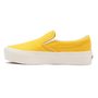 UA CLASSIC SLIP-ON PLATFORM (TWILL), FREESIA/BLANC DE BLANC