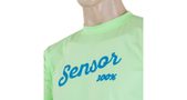 COOLMAX FRESH PT LOGO men's shirt neck sleeve light green