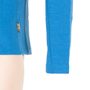 MERINO UPPER men's sweatshirt short zip blue