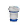 Thermos with push-button cap and cup 1000 ml stainless steel