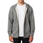 District 1 Zip Fleece Heather Graphite