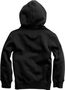 Youth legacy moth zip fleece, Black