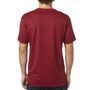 Displaced Ss Tee Heather Red