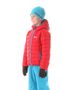 NBWJK5909S WILL tmavě červená - Dětská zimní bunda