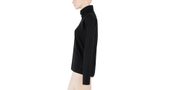 MERINO UPPER women's full-zip sweatshirt black