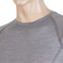 MERINO ACTIVE men's shirt neck sleeve light grey