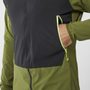 FUSION XCS HOODIE M DEEP JUNGLE/SAFRAN