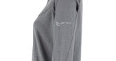 MERINO UPPER ladies sweatshirt full zip grey