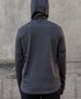 W's Merino Hood Sylvanite Grey Melange