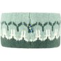Övik Path Knit Headband, Deep Patina-Misty Green