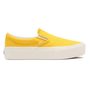 UA CLASSIC SLIP-ON PLATFORM (TWILL), FREESIA/BLANC DE BLANC