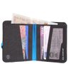 RFiD Compact Wallet; grey