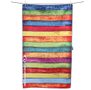 Printed SoftFibre Trek Towel; striped planks