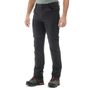 TREKKER STR ZIP OFF PT M BLACK - NOIR