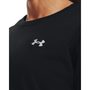 UA Esential Cttn Stretch Tee, Black