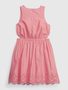 601074-00 Dětské šaty s madeirou Růžová