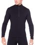 M 260 Tech LS Half Zip, BLACK