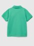 572587-03 Dětské polo tričko s logem Zelená