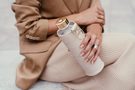 Mismatch Beige 750ml with leather cover