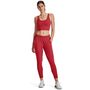Meridian Fitted Crop Tank, red