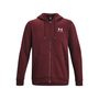 UA Essential Fleece FZ Hood-RED