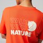 Walk With Nature T-shirt W, Patina Green