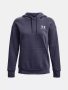 Essential Fleece Hoodie, Gray/blue