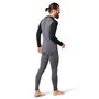 M MERINO 250 BASELAYER PATTERN CREW, medium gray tick stitch