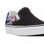 UA CLASSIC SLIP-ON (ELECTRIC FLAME), BLACK/TRUE WHITE