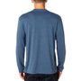 Listless Ls Tech Tee, heather navy