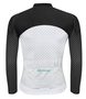 POINTS women's long. sleeve, black-white-turquoise