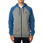 Legacy Zip Fleece Dusty Blue