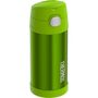 Baby thermos with straw 355 ml lime