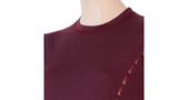 MERINO AIR ladies long sleeve shirt dark burgundy