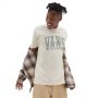 VARSITY TYPE SS TEE, antique white