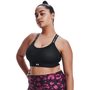 UA Infinity Mid Bra, Black