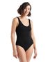 W Queens Tank Bodysuit BLACK