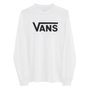 VANS CLASSIC LONG SLEEVE T-SHIRT, White-Black