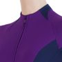 CYKLO RACE women's jersey round sleeve purple/dark blue