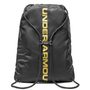 UA Ozsee Sackpack, Black/gold