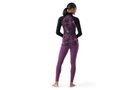 W CLASSIC THERMAL MERINO BL 1/4 ZIP purple iris floral