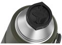 Beverage thermos with handle 1200 ml military green