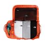 BASE CAMP DUFFEL L, 95L BURNT OCHRE/POWER ORANGE