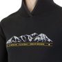 MERINO UPPER MOUNTAINS men's hoodie kangaroo black