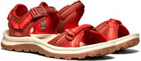 TERRADORA II OPEN TOE SANDAL W dark red/coral