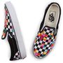 UA Classic slip-on (floral checkerboard) black/true white