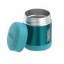 Children's food thermos 290 ml turquoise