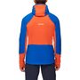 Eiswand Advanced ML Hooded Jacket Men, oranžová-azurit